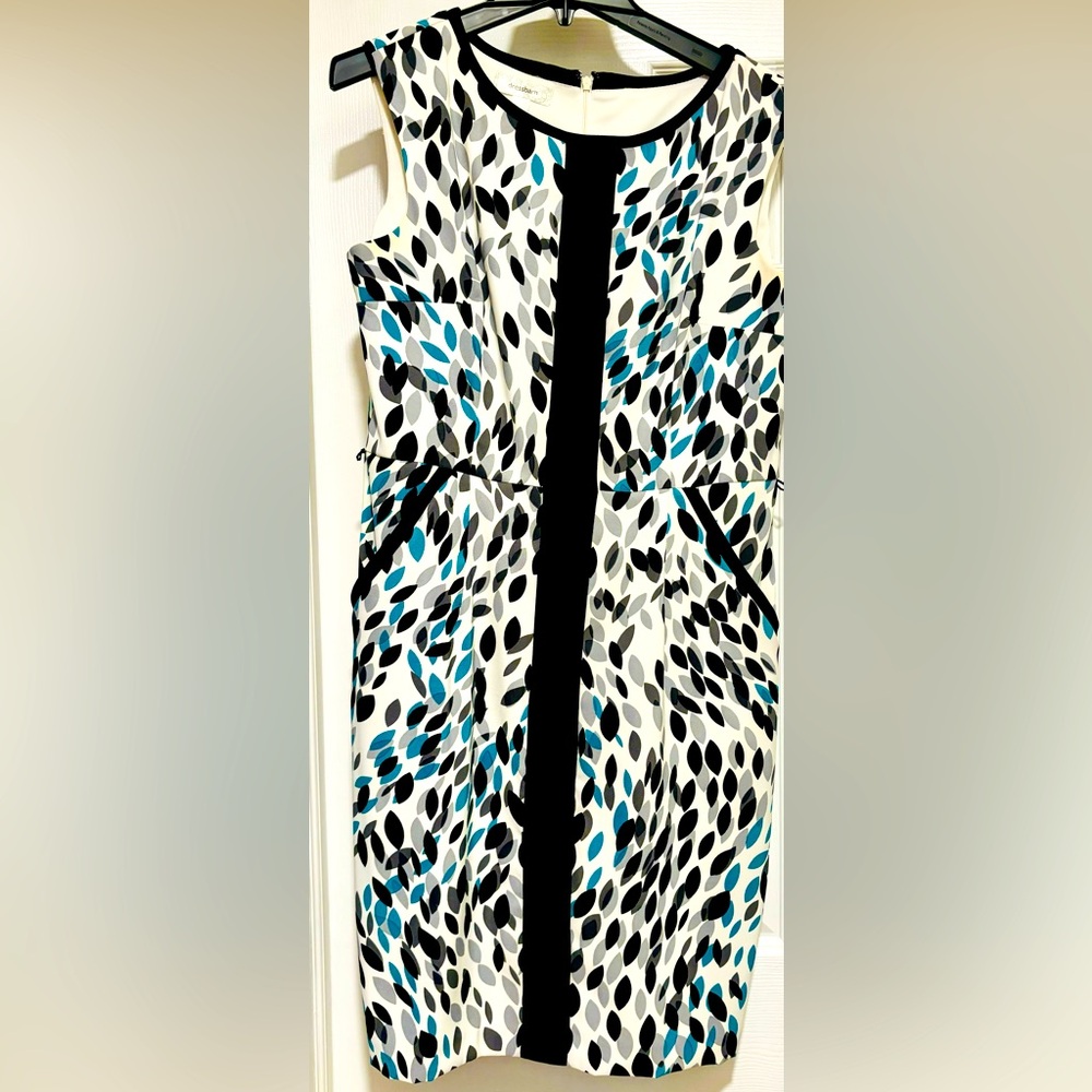 Multi color midi dress size 12